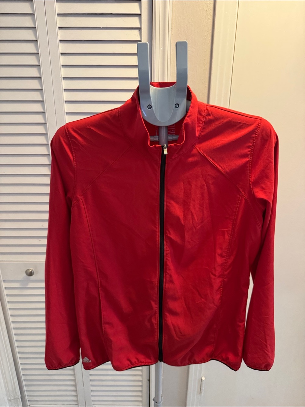 adidas women’s Red Athletic golf Jacket